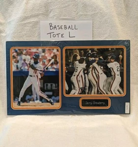 New York Mets Darryl Erdbeere Fotos Bilder & Namensschild Collage 12X20, L#9 - Bild 1 von 3