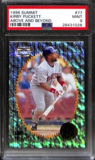 1996 SUMMIT #77 KIRBY PUCKETT ABOVE AND BEYOND PSA 9 28431028