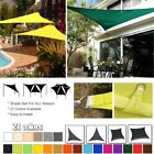 Abri solaire imperméable triangle parasol couverture extérieure patio piscine ombre voile