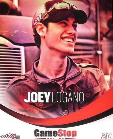 2012 Joey Logano GameStop Toyota Camry NASCAR Sprint Cup postcard Cover