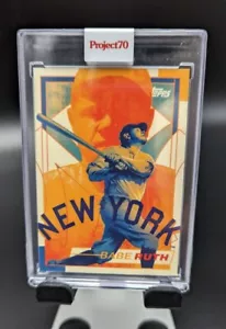 2021 Topps Project 70 - #153 - 1990 Babe Ruth by Matt Taylor - Bild 1 von 2