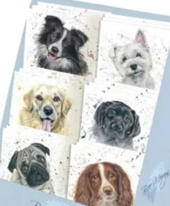 METAL DOG KEYINGS BY BREE MERRYN | SIX DESIGNS TO CHOOSE FROM | BNIP - Picture 1 of 4