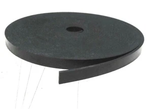 Neoprene Sheet Rubber Solid Strip 1/8" Thk x 1/2" W x 10 Foot 1-pc Roll 60D - Picture 1 of 8