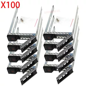 100 Pcs X7K8W gen 14 for R740 R740xd R440 R540 R940 R640 3.5" HDD TRAY CADDY - Picture 1 of 16