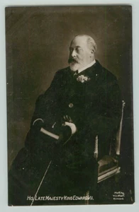 POSTCARD H.R.H King Edward VII W.S Stuart. Richmond RPPC - Picture 1 of 2