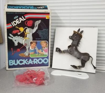 Vintage 1981 Ideal Buck-A-Roo Game New In Box MIB Mint (Never Used) Shelf Up1 - Image 1 of 4