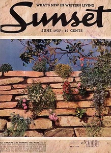 1937 Sunset Giugno - Rotondo Casa Noce Boschetto; Hillside Case IN Berkeley Ca - Picture 1 of 1