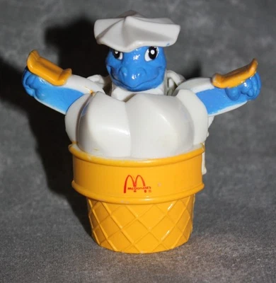 Vintage McDonalds Changeables Transformer Dinosaur Ice Cream Toy Figure - Image 1 of 4