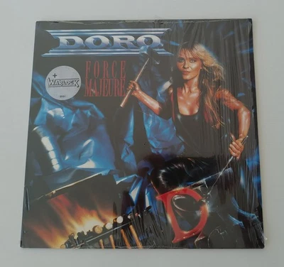 Doro – Force Majeure VINYL LP Vertigo 838 016-1 Warlock Embossed Cover EX 1989 ! - Bild 1 von 3