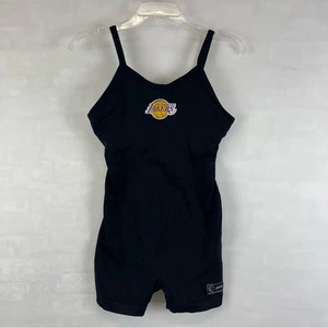 Los Angeles Lakers NBA Women's Romper Spandex Blend Navy S 6/8 Basketball Logo - Picture 1 of 13