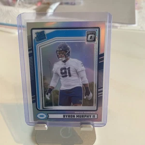 2024 Donruss Byron Murphy II Optic Preview Silver Holo Prizm Rated Rookie RC - Bild 1 von 6