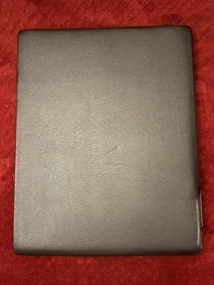 94-01 Dodge Ram 1500 2500 Black Leather Center Console Lid OEM - Image 1 of 4