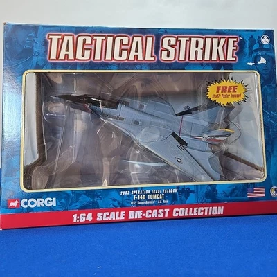 Corgi Tomcat F-14D2003 Iraqi Freedom US Navy VF-2 Bounty Hunters Diecast New! - Image 1 of 4
