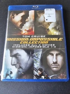 Tom Cruise Mission Impossible Collection (Blu-ray 4 Disc Set) NEU VERSIEGELT - Bild 1 von 2