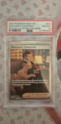 Giovanni's Charisma 204/165 Scarlet & Violet 151 PSA 10 - Image 1 of 2