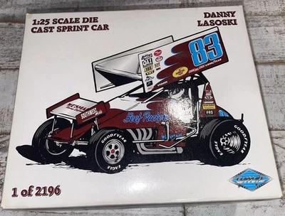 Vintage GMP Sprint Car 83 Beefpackers Danny Lasoski Diecast 1/25 #7314 - Image 1 of 4