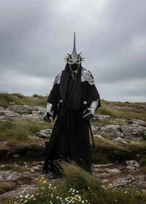 Disfraz Completo Rey Brujo Nazgul Medieval - Juegos con disfraces - Mejor Disfraz de Halloween Foto 1 de 4