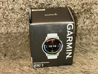 Garmin Venu 3 GPS Smartwatch 45mm - Stainless Steel & Whitestone 010-02784-00 - Image 1 of 4