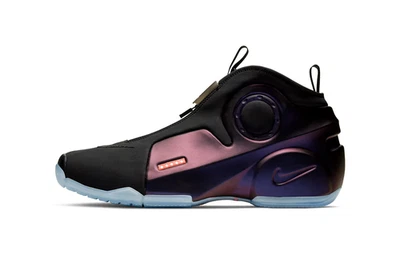 2020 NIKE AIR FLIGHTPOSITE 2 SZ 12 EGGPLANT PURPLE DUST RETRO OG CD7399-500 - Image 1 of 4