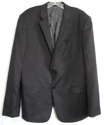 Chaqueta Blazer Armani Exchange Negra Lana 2 Botones Manga Larga Talla 42 Usada en Excelente Condición Foto 1 de 4