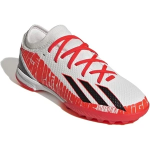 NUEVO CON ETIQUETAS Adidas Hombres Speedportal Messi.3 Zapatos de Fútbol - Blanco/Negro/Rojo, 11 - Imagen 1 de 12