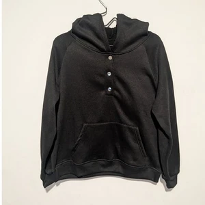 Women's Black Hoodie Size M - Picture 1 of 4
