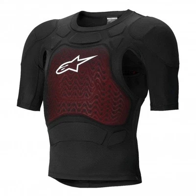 Alpinestars (MX26) Armour Jacket Short Sleeve - Bionic PLASMA LT (Black/White) - Imagem 1 de 2