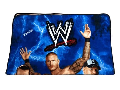 Manta polar WWE 47x58 pulgadas Cena Orton CM Punk 2012 "Xander" personalizada Foto 1 de 4