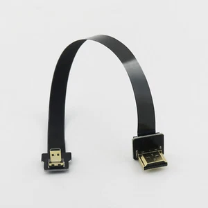 FPV HDMI-compatible Type A Male to Micro HDMI-compatible Male FPC Flat Cable - Picture 1 of 18