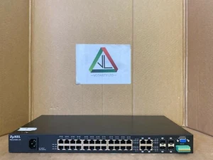 ZyXEL MES3500-24 24 Port Fast Ethernet Switch keine Halterungen mit 1x Netzteil (inkl. MwSt.) - Bild 1 von 6