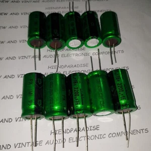 Nos Nichicon Japan PX 2200uF 16V NIEDRIG ESR 20000H @105C SEHR LANGE HALTUNGSKAPPEN! 16 Stck. - Bild 1 von 5
