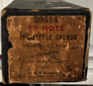 88 Notenspieler Pianorolle Der kleine Cherub "Meet Me at Twilight" Tonart E-Kern - Bild 1 von 6