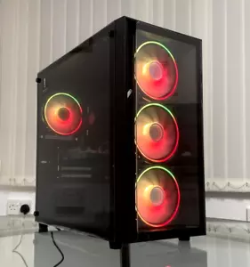 Powerful Gaming PC | RTX 3050 | 16GB RAM | Quad Core i7 | 1TB HDD + SSD | Win 11 - Picture 1 of 10