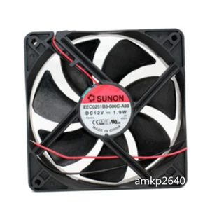 For SUNON EEC0251B3-000C-A99 Mute fan 12V 161mA 1.9W 12025 2pin #am - Picture 1 of 4