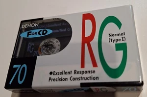 DENON RG 70 KASETA MAGNETOFONOWA MADE IN JAPAN  TYPE I /D2668 - Zdjęcie 1 z 3