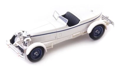 MODELLINO AUTO EPOCA STATICO AUTOCULT PACKARD THOMPSON SPECIAL 1929 BIANCO 1/43 - Immagine 1 di 4