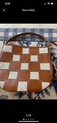 Bolso de mano Fossil a cuadros Foto 1 de 4