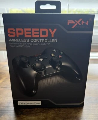 PXN 6603 Speedy Wireless Gamepad Game Controller Color Purple/Orange No Clamp - Image 1 of 4