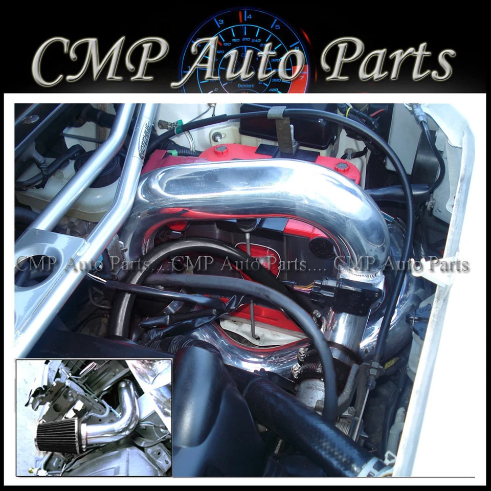 BLACK 2004 2005 2006 SCION xA xB 1.5 1.5 L4 COLD AIR INTAKE KIT SYSTEMS - Image 1 of 1