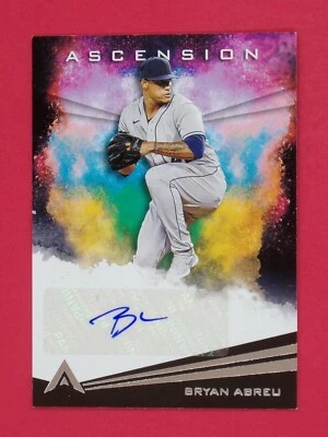  2021 Panini Ascension Bryan Abreu Autographs #9 Houston Astros - Image 1 of 2