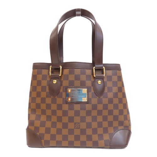 LOUIS VUITTON（LV） Borsa tote Louis Vuitton LV GHW Hampstead PM N51205 Damier Ebene marrone