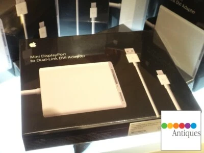 Apple Mini Displayport to Dual-Link DVI Adapter MB571LL/A A1306 NEW SEALED BOX - Image 1 of 2
