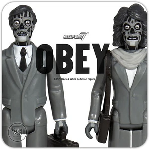 John Carpenter They Live Reaction Black & White Ver. Alien Female & Male Super7 - Picture 1 of 4