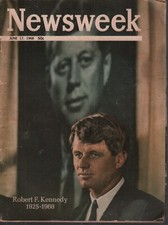Newsweek June 17 1968 Robert F Kennedy JFK 073019AME