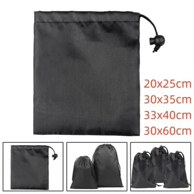 Shoe Bag Dustproof Organize Drawstring Storage Pouch Outdoor Travel Convenient - Image 1 of 4