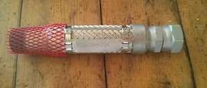 Pac Mech Tubo flessibile in metallo 1" MPT x FJIC CA-247664-2 S22420MY734 su etichetta SS - Foto 1 di 7