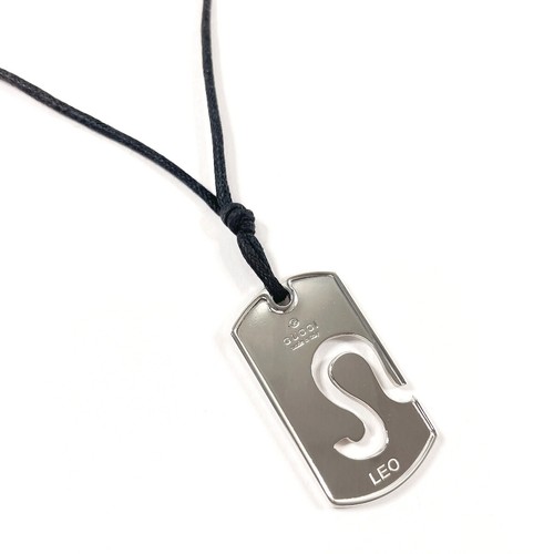 GUCCI Collana Ciondolo Costellazione Piatto LEO Argento925 Unisex