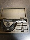 Moore & Wright  Micrometer 0 to 2 Inch With Setting STD Boxed In Good Condition