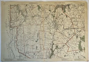 1891 Original Map,Attleborough,Lakeville,Berkeley,Dighton,Seekonk,Norton,Mass,MA - Picture 1 of 10