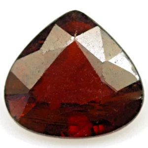 Natural Unheated Orange Red Spessartine Garnet – Heart Shape – Namibian Gemstone - Picture 1 of 4